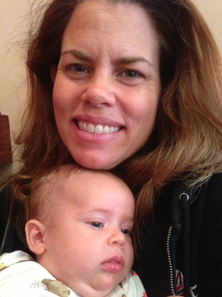 My sweet wife Carrie and my great 2-month-old daughter Maeve